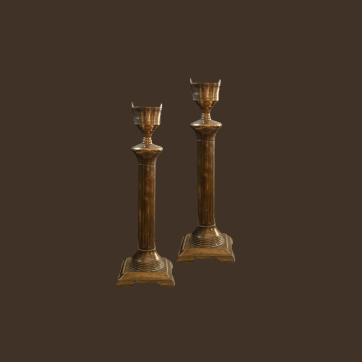 Brass Candlesticks Set of 2