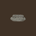 Crystal Butter Dish